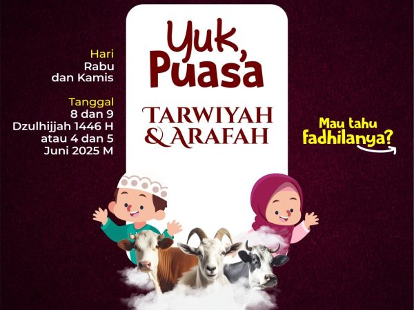 ✨ Yuk, Puasa Tarwiyah & Arafah! ✨