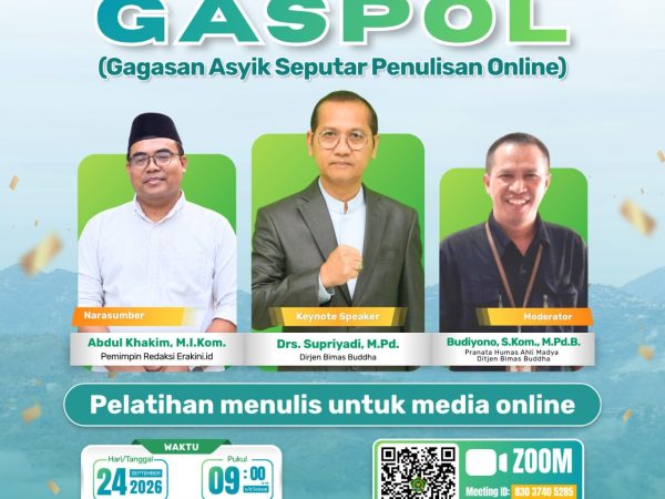 Humas MI Murni Sunan Drajat Lamongan Ikuti Pelatihan Menulis Media Online GASP0L Kemenag melalui YouTube PINTAR